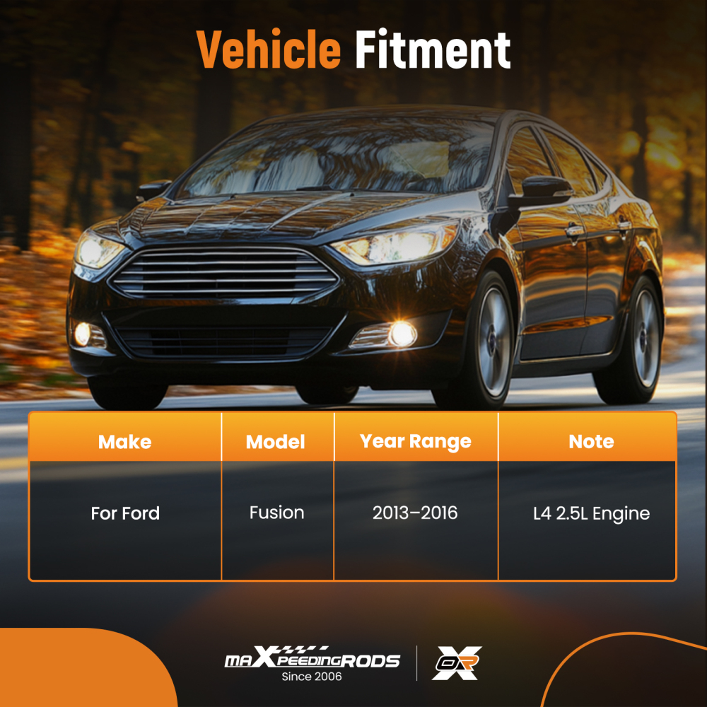 3PCS Engine Mount Set compatible for Ford Fusion 4-Door 2.5L 2013-2016 6G9Z6068A DG9Z6038H