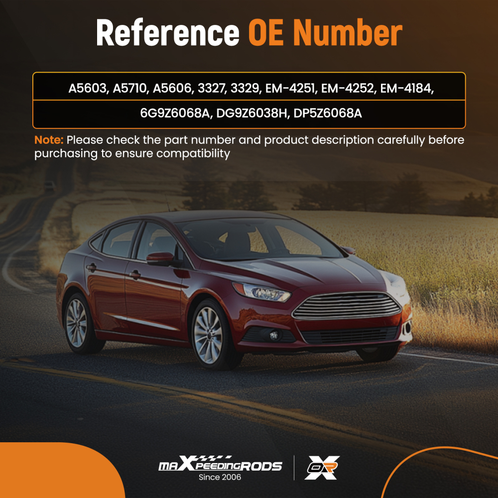 3PCS Engine Mount Set compatible for Ford Fusion 4-Door 2.5L 2013-2016 6G9Z6068A DG9Z6038H