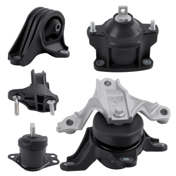 5x Engine MotorTransmission Mount compatible for Honda Accord 2.4L A/T CVT 2013-2017