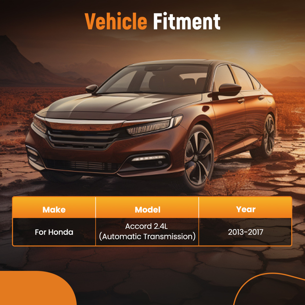 5x Engine MotorTransmission Mount compatible for Honda Accord 2.4L A/T CVT 2013-2017