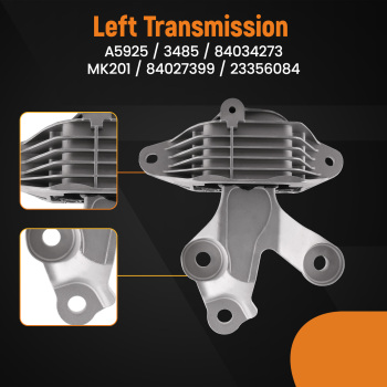 Engine Motor Auto Trans Mount 3pcs Set compatible for Chevrolet Malibu 1.5L 2016-2018 A5926