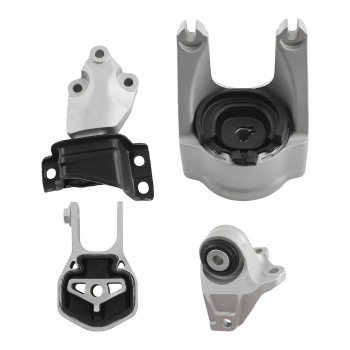 Motor MountTrans Mount 4pcs compatible for Ram ProMaster 3.6L 1500 2500 3500 2014-2021