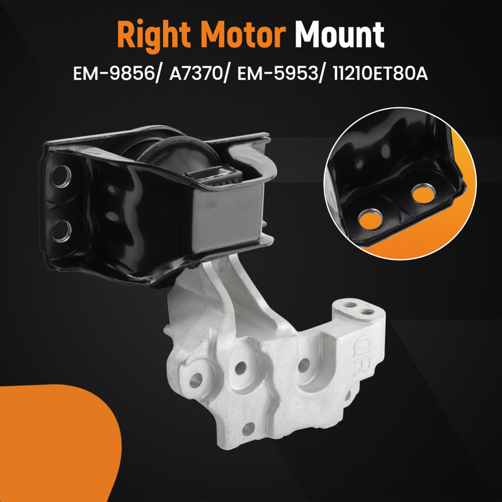 Engine MountTrans Mount 4pcs compatible for Nissan Rogue compatible for FWD 2.5L 2008-2015 A4351 A4352