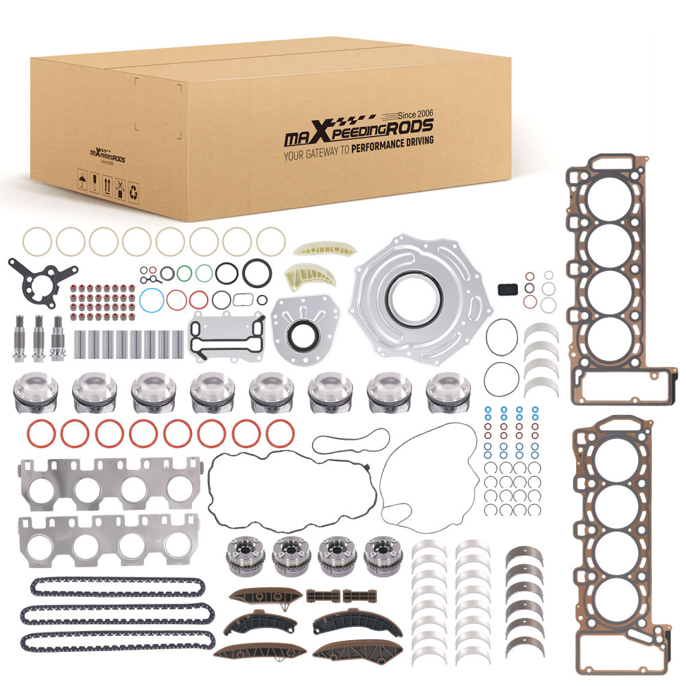 M177 4.0T Engine Overhaul Rebuild Full Kit compatible for Mercedes-Benz G550 C63 E63 S AMG