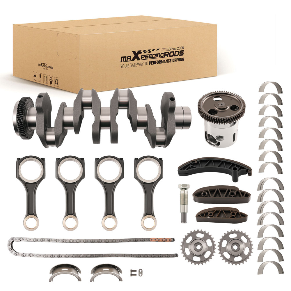 CRANKSHAFT WITH ENGINE REBUILT KIT compatible for MERCEDES OM651 2.2 CDI C220 E220 CD
