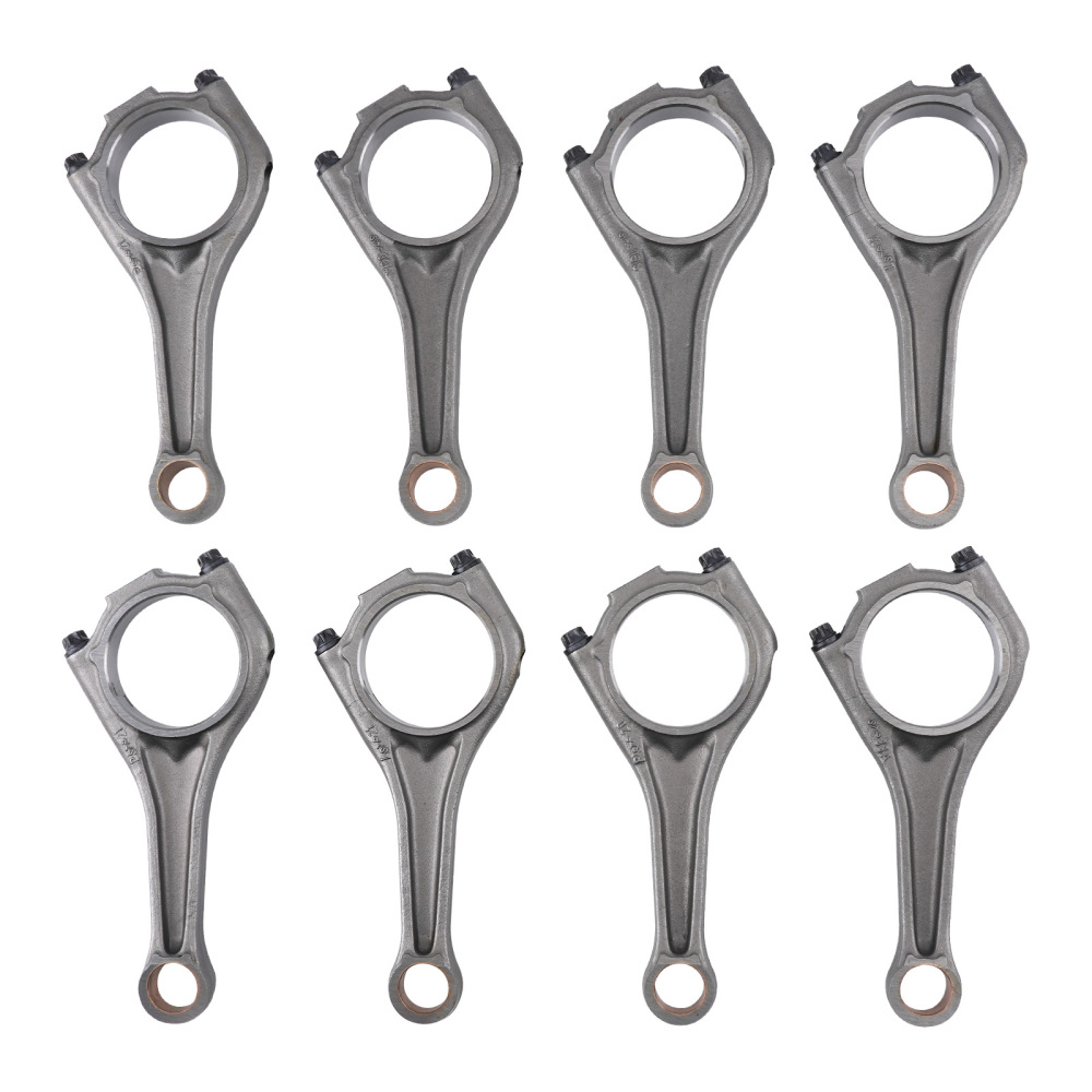 N63 4.4L Connecting Rods Pistons Bearings Set compatible for BMW X5 X6 550i 650i 750i 750Li