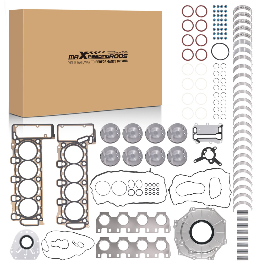 Engine Rebuild Overhaul Kit compatible for Mercedes-Benz G63 C63 E63 M177 4.0T V8 Biturbo