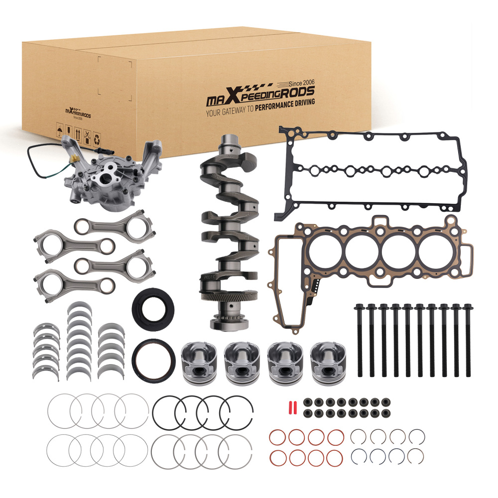 CRANKSHAFT WITH GEAR + REBUILD KIT compatible for RANGE ROVER DISCOVERY 204DTD 2.0