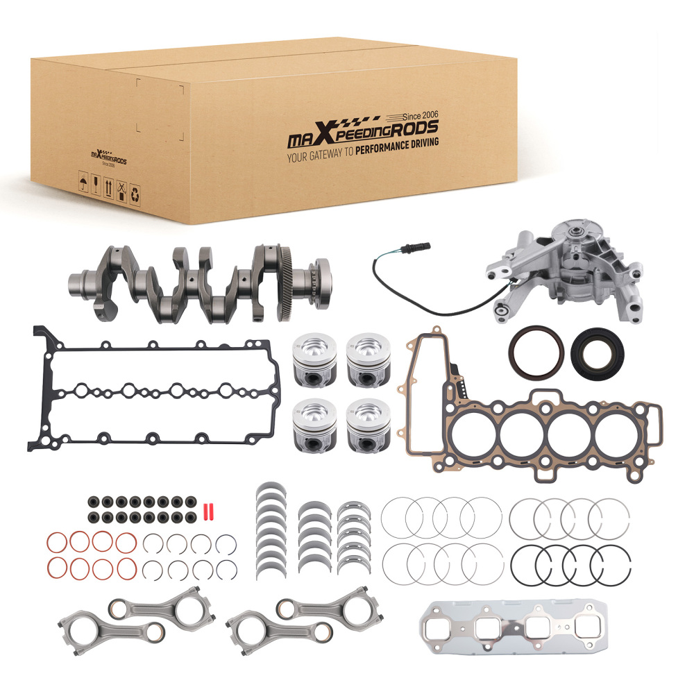 CRANKSHAFT WITH ENGINE REBUILD KIT compatible for JAGUAR E-PACE 204DTD 2.0 DIESEL 204DTD