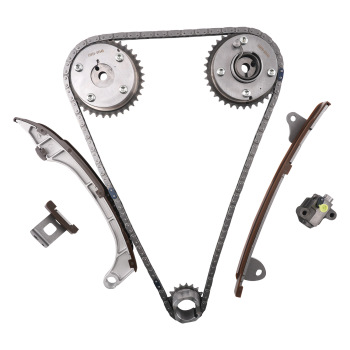 2ARFE 2.5L Engine Rebuild Piston Gasket Timing Kit w/ Crankshaft Rods compatible for Toyota