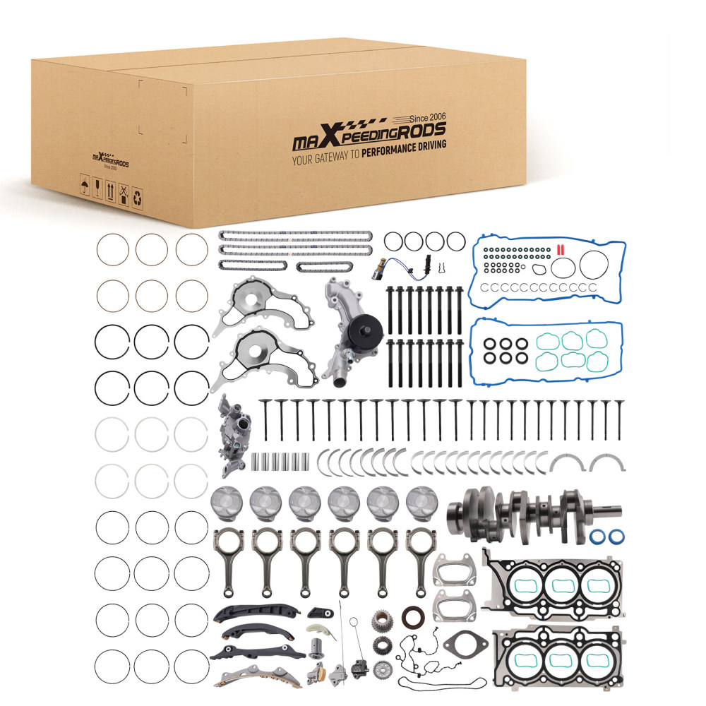 3.6L Engine Overhaul Rebuild Repair Kit For 11-16 compatible for Jeep Dodge Chrysler RAM V6 Cyl