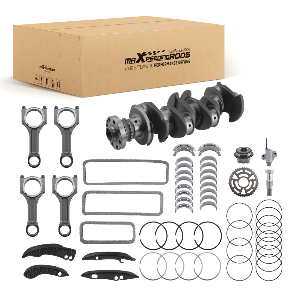 CRANKSHAFT WITH ENGINE REBUILD PARTS compatible for BMW 2.0 DIESEL B47C20A B47C20B B47D20A
