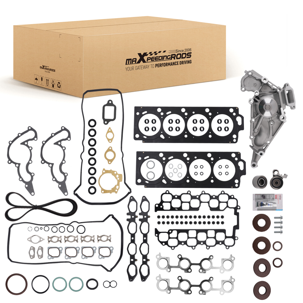 Timing Belt Kit Head Gasket Set For 98-04 compatible for Toyota Tundra Sequoia Land Cruiser 4.7