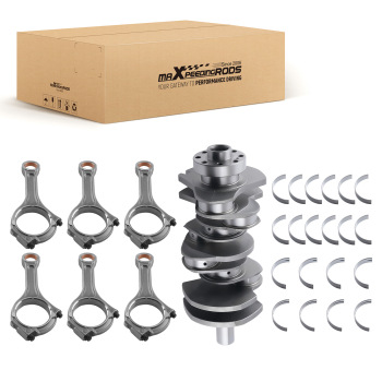 Engine Crankshaft Conrods w/ Bearings Kit compatible for Jeep Chrysler Ram 1500 3.0L Diesel