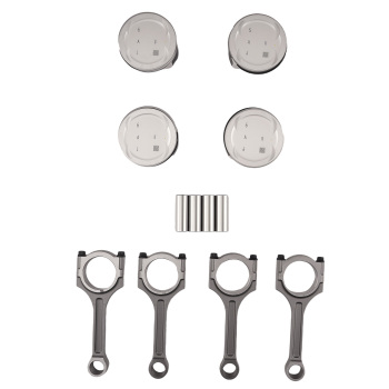 4Pcs Piston Connecting Rod compatible for Hyundai Sonata Tucson 2.4L 2011-2019 New