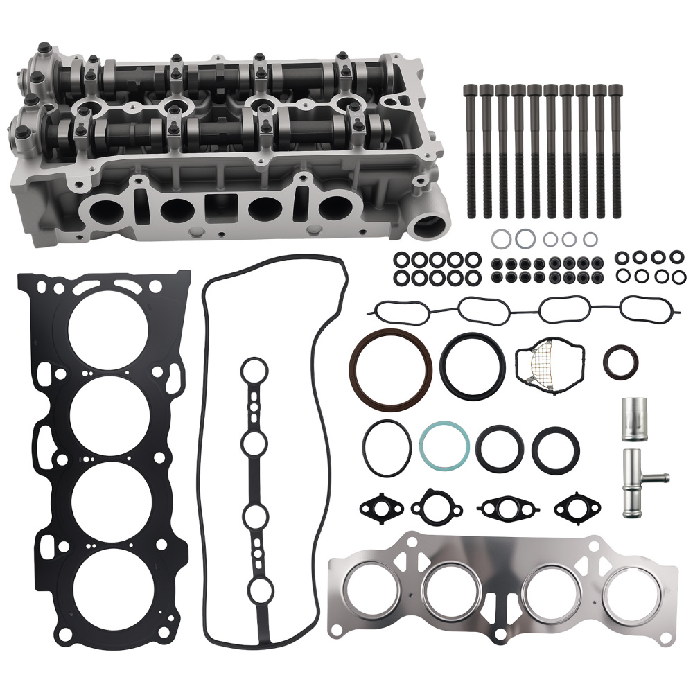 Complete Cylinder Head & Head Gasket Set compatible for Toyota RAV4 Camry 2.4L 2AZ-FE 2AZFE