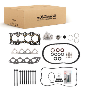 Timing Belt Water PumpHead Gasket Set For 97 98 99 00 01 compatible for Honda CR-V 2.0L