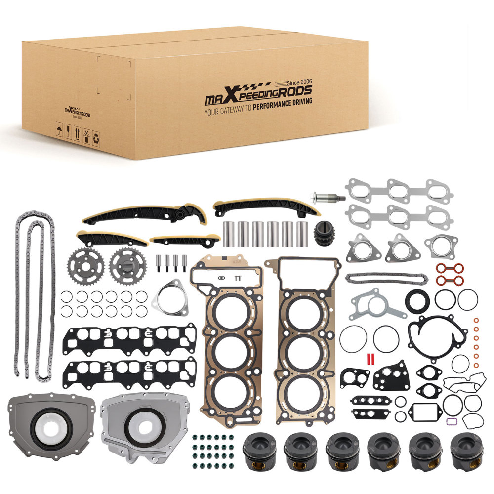 Engine Rebuild Kit compatible for Mercedes-Benz GL350d ML350 CDI OM642 3.0L V6 Diesel 11-19