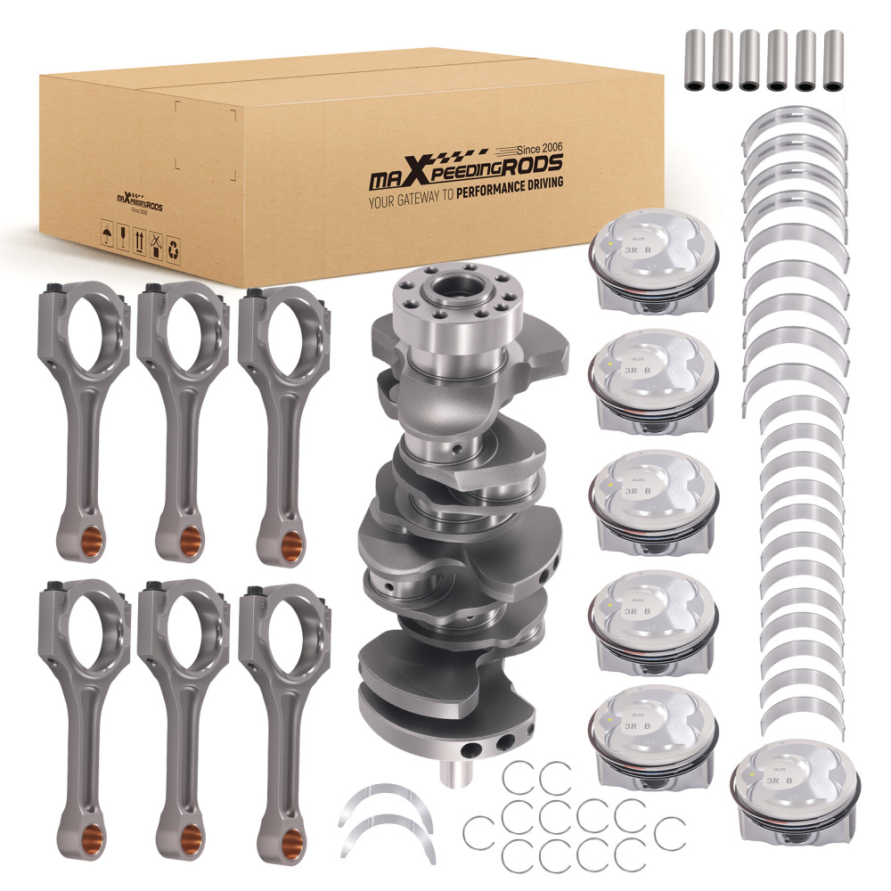 Crankshaft Rods Piston Bearings Kit compatible for HYUNDAI Santa Fe compatible for KIA Sorento G6DH 3.3L