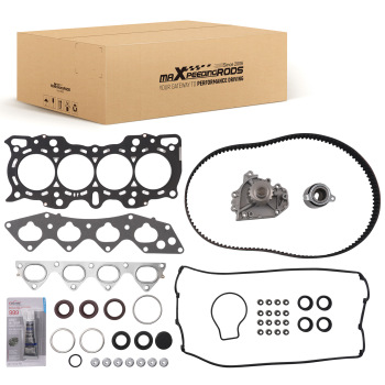 Timing Belt Water Pump + Head Gasket Set For 1997 98 99 00 01 compatible for Honda CR-V 2.0L