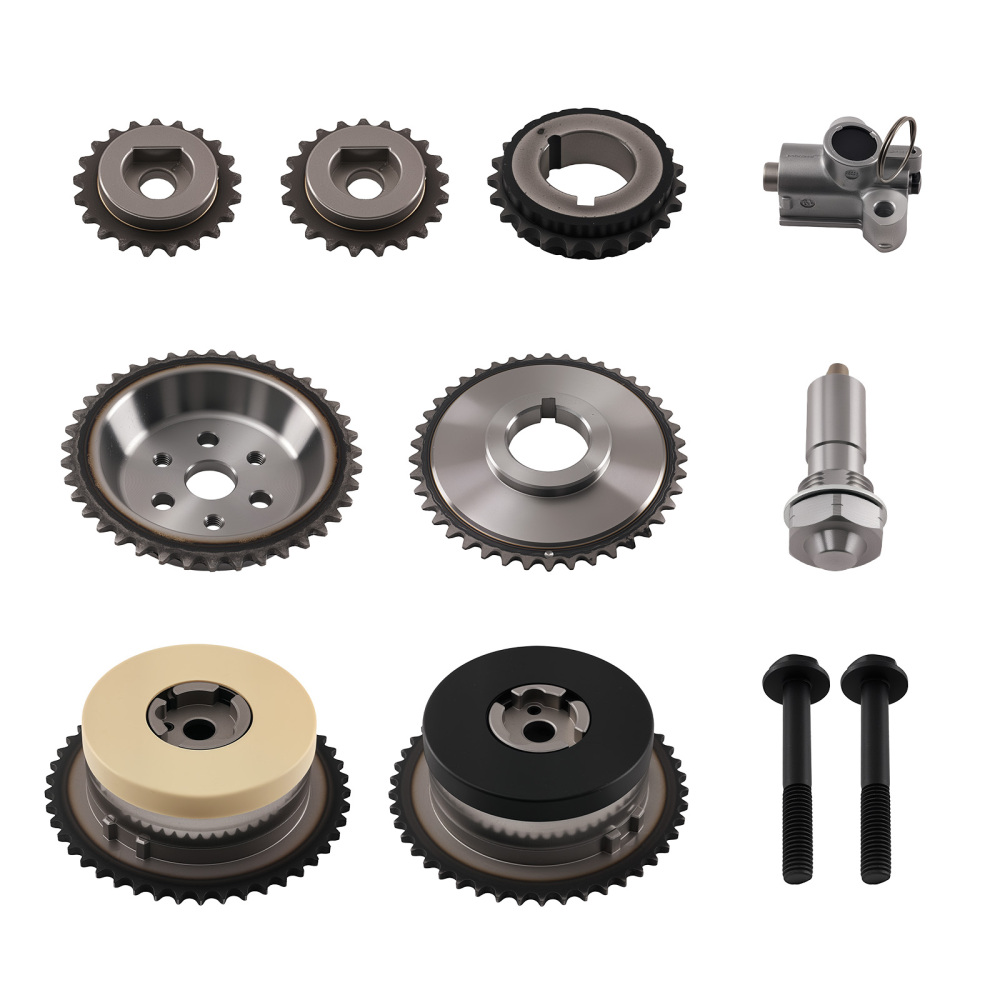 Full Timing Chain Kit w/ Tools compatible for Pontiac G6 compatible for Chevrolet Cobalt compatible for Saturn Aura 2.4L