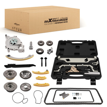 Full Timing Chain Kit w/ Tools compatible for Pontiac G6 compatible for Chevrolet Cobalt compatible for Saturn Aura 2.4L