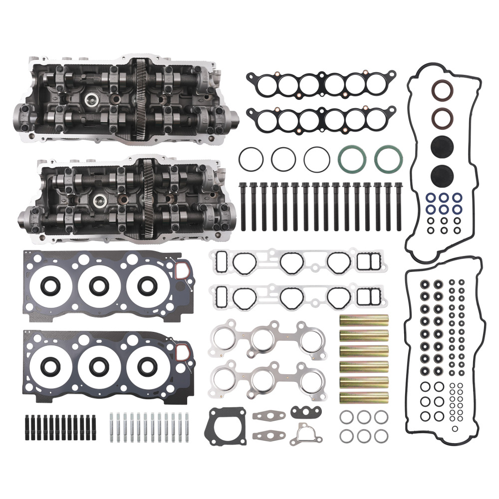 Pair Cylinder Head Gaskets compatible for Toyota 3.4L V6 5VZFE compatible for Tacoma 4Runner 95-2004