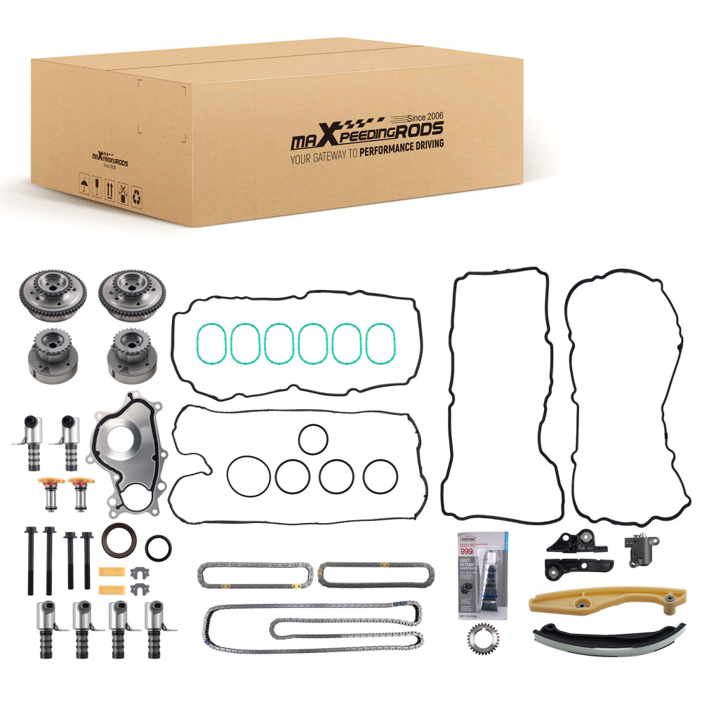 Complete Timing Kit For For 3.5L Ecoboost compatible for Ford F150 2011 2012 3.5L W/Solenoids