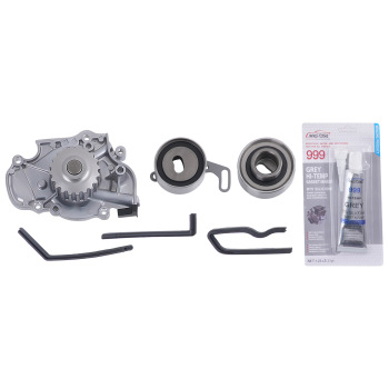 Head Gasket Set Timing Belt Kit Water Pump For 98-02 compatible for Acura Honda 2.3L SOHC 16V