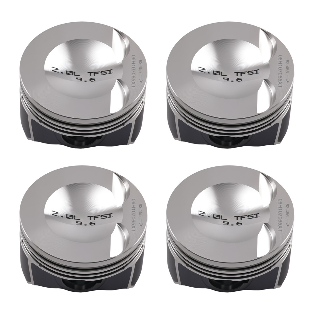 Engine Rebuild Overhaul Pistons Valves Seals Kit compatible for VW Audi 2.0 TFSI 82.5mm