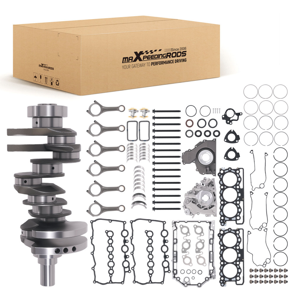 Crankshaft + Engine Rebuild Kit compatible for LAND ROVER RANGE ROVER JAGUAR 306DT 3.0