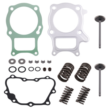 Cylinder Head Valve Gasket Kit compatible for Honda TRX250TM Recon 250 2X4 2002-2018