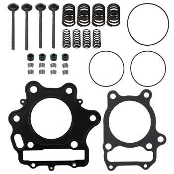 Cylinder Head Valve Gasket Kit compatible for Honda TRX300EX Sportrax 300 2X4 1993-2008