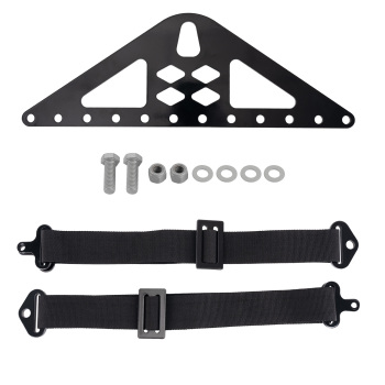 Universal Engine Lift 4 Point Kit 1200lb Steel Bracket Straps Powdercoated
