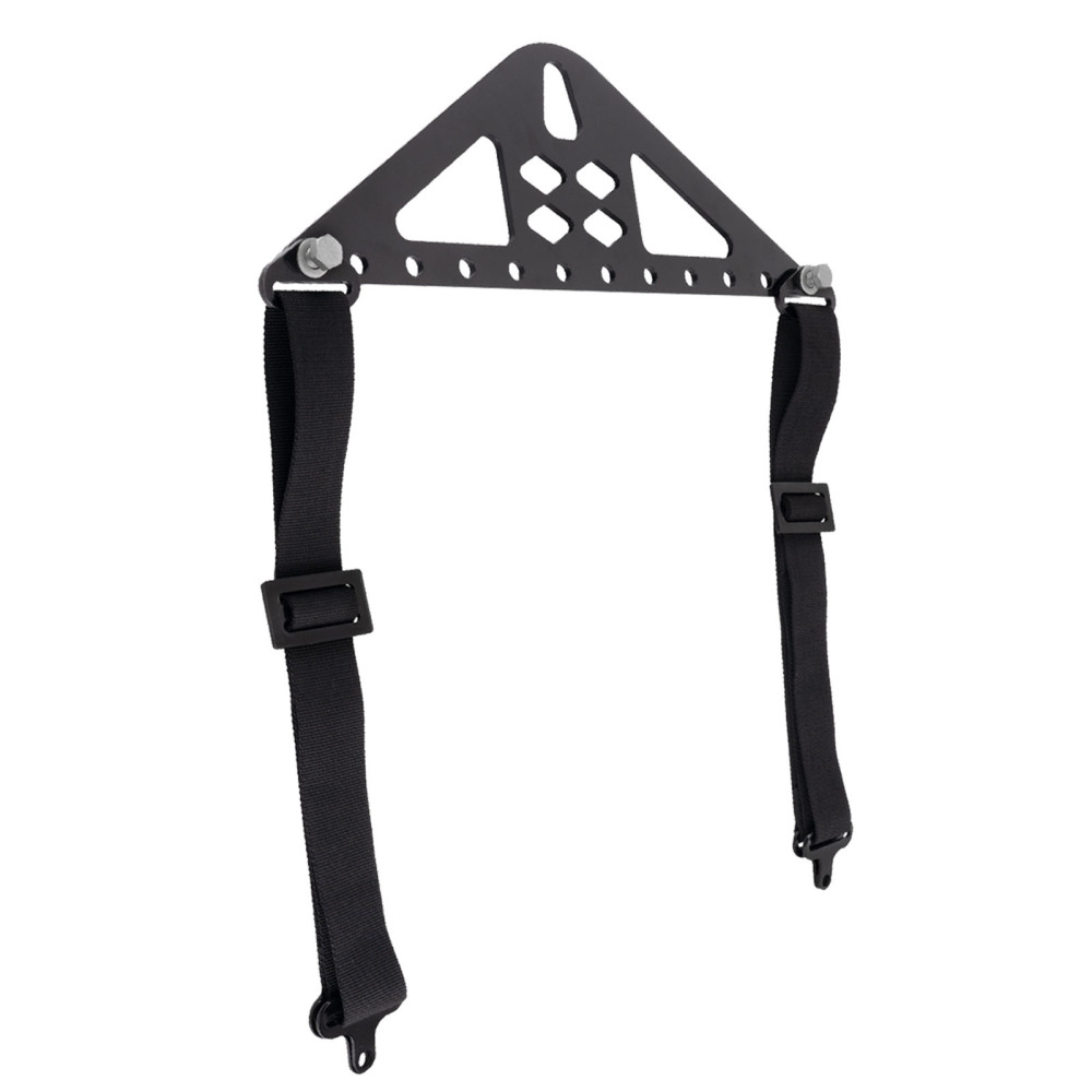 Universal Engine Lift 4 Point Kit 1200lb Steel Bracket Straps Powdercoated