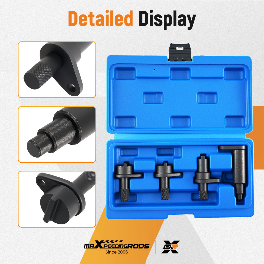 Camshaft Aligning Crankshaft Lock Tool compatible for VW Polo Fox compatible for Seat Cordoba 1.2L 6/12V