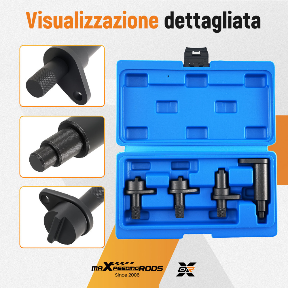 Attrezzi Bloccaggio 1.2 compatibile per VW Fox Polo Eos compatibile per Skoda Rapid compatibile per Seat Toledo 3Cil AWY