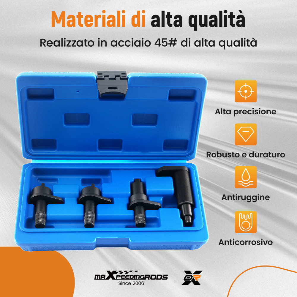 Attrezzi Bloccaggio 1.2 compatibile per VW Fox Polo Eos compatibile per Skoda Rapid compatibile per Seat Toledo 3Cil AWY