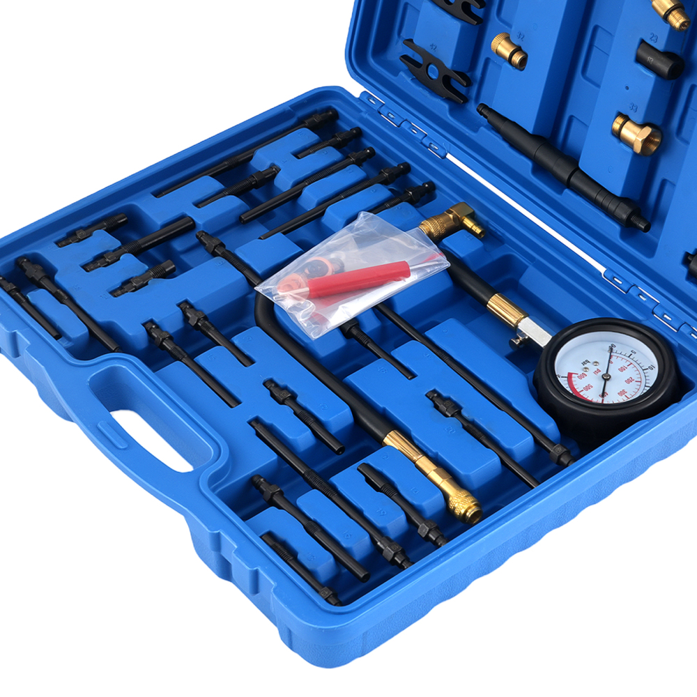 Compression Pressure Tester for Petrol Diesel Engines Quick Connect PSI