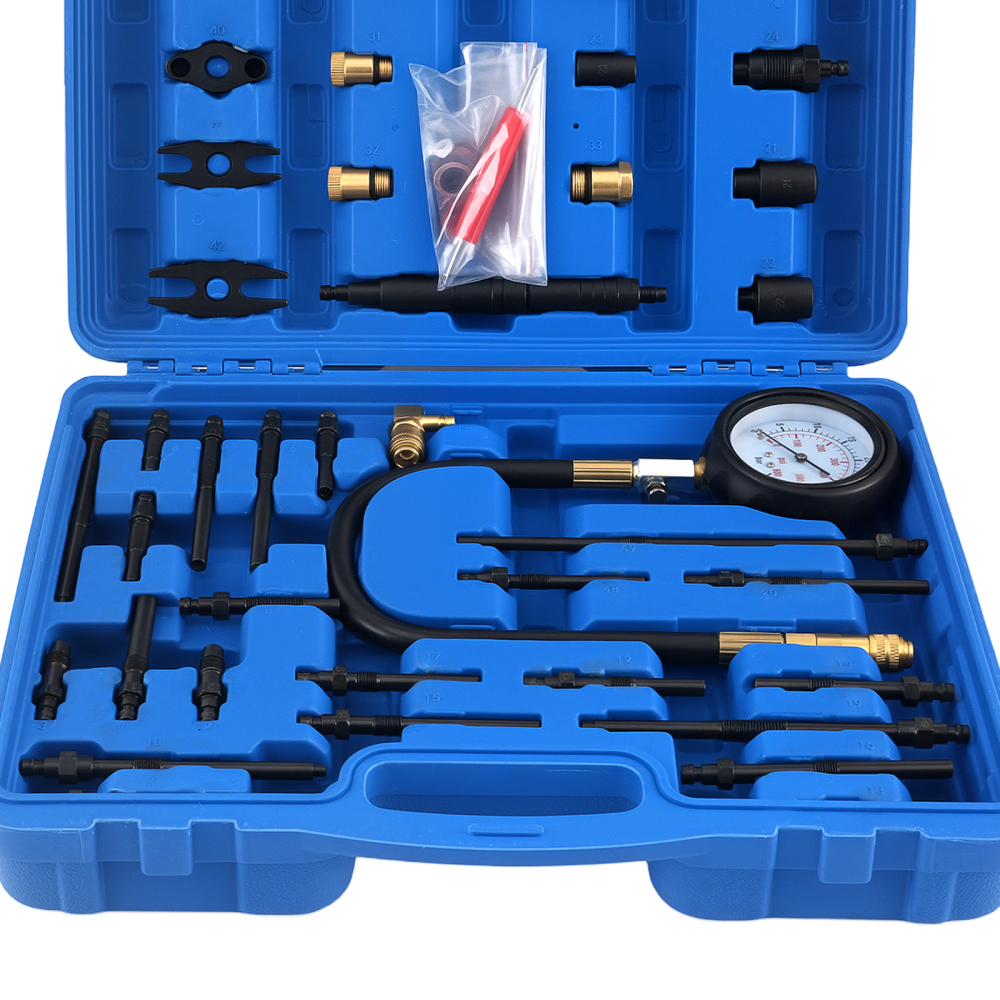 Compression Pressure Tester for Petrol Diesel Engines Quick Connect PSI