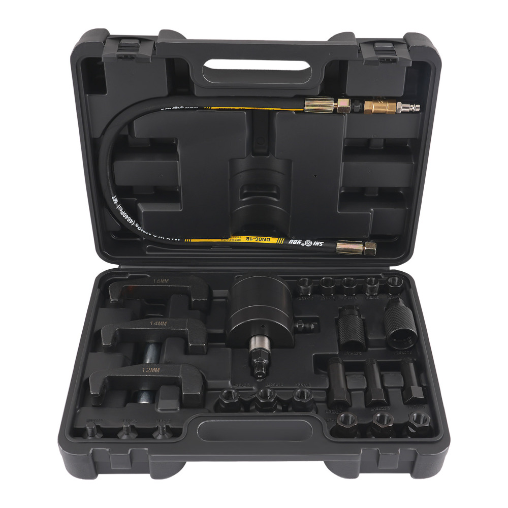 Estrattore for Iniettori Diesel 19 Adattatori Kit Completo Pneumatico