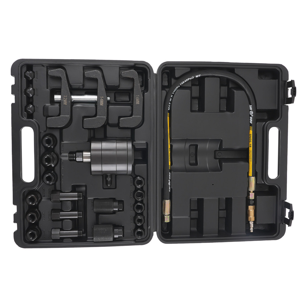 Estrattore for Iniettori Diesel 19 Adattatori Kit Completo Pneumatico