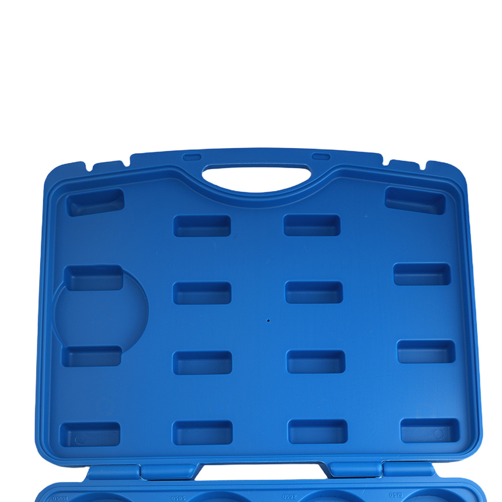 19PCS Oil Filter Cap Wrench Universal 24-100.5mm Red Tool Set