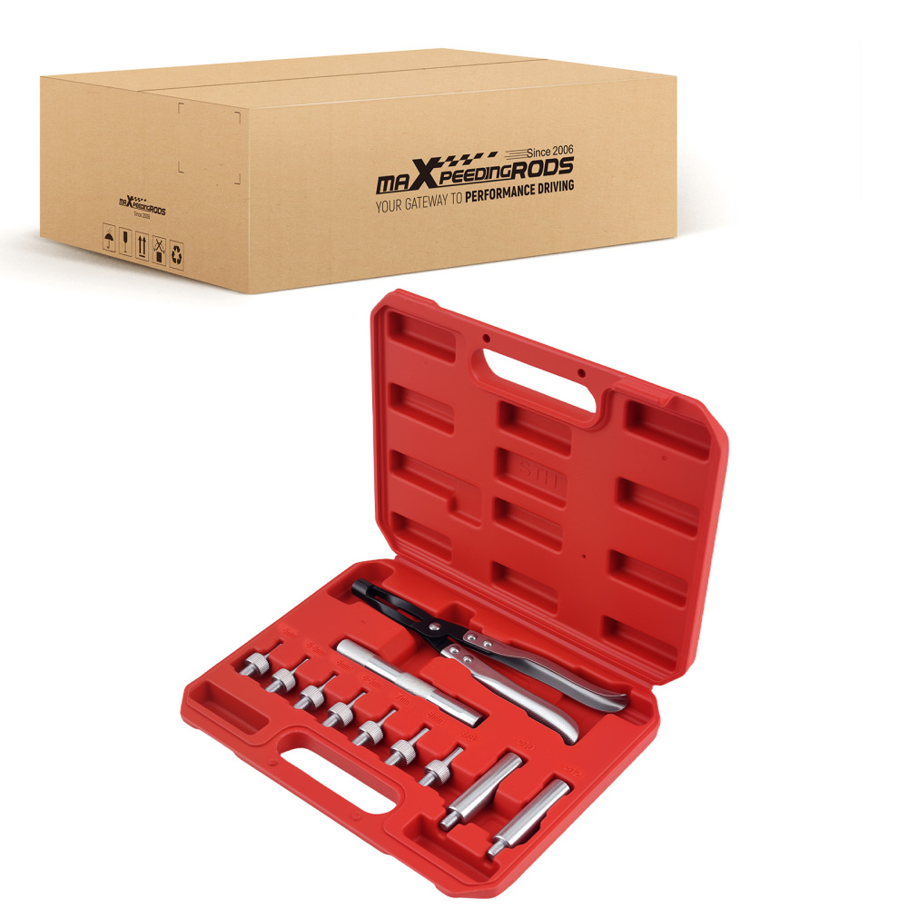 11PC Engine Kit for Valve Stem Seal Professional Carbon Steel Service Tools
