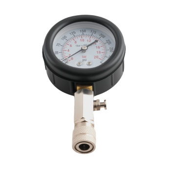 Compression Gauge Kit 0-300 PSI Engine Pressure Tester Petrol 14mm 18mm