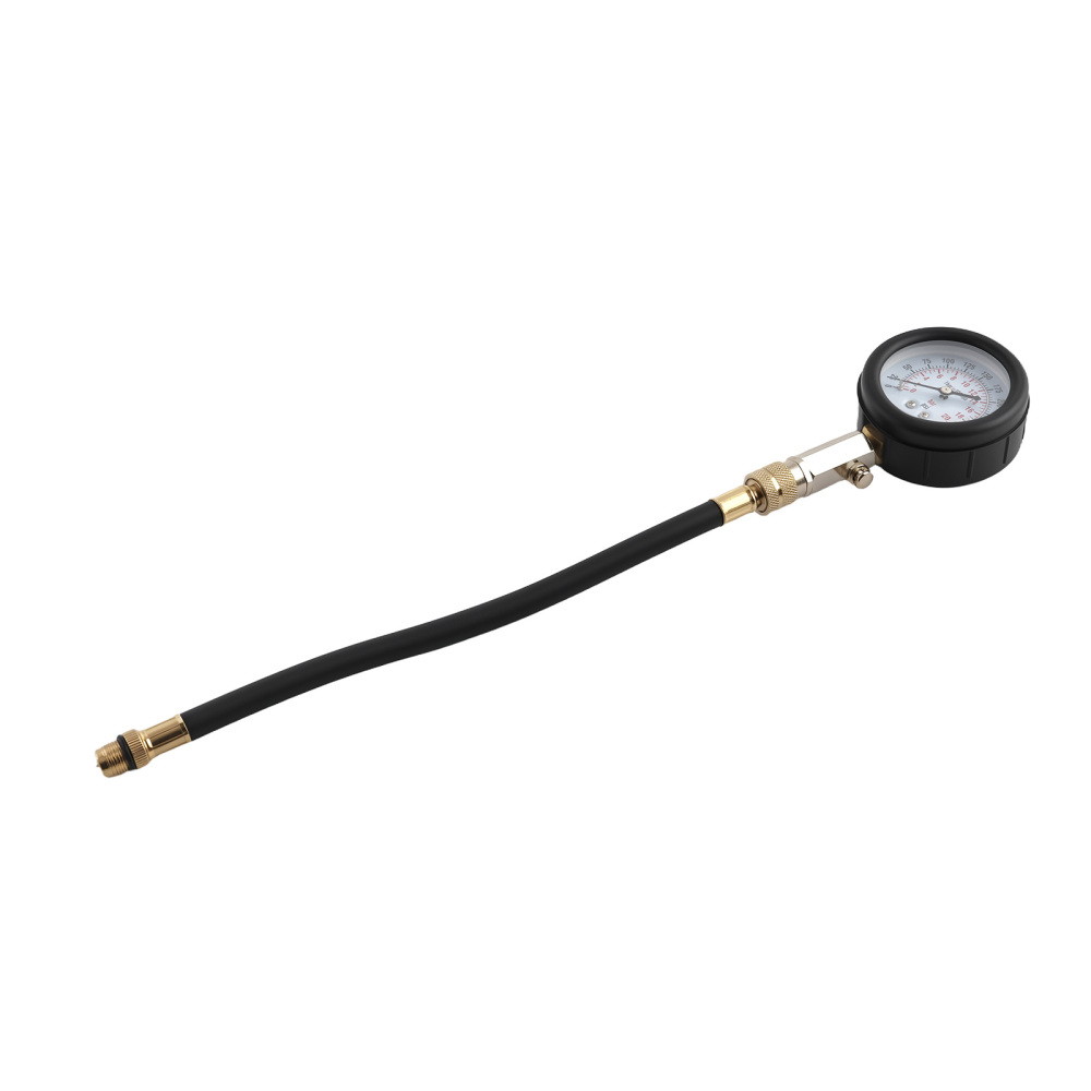 Compression Gauge Kit 0-300 PSI Engine Pressure Tester Petrol 14mm 18mm
