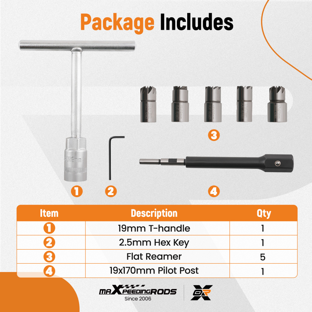 5pc Diesel Injector compatible for Seat Cutter Tool Set compatible for Mercedes CDI compatible for BMW Ford PSA