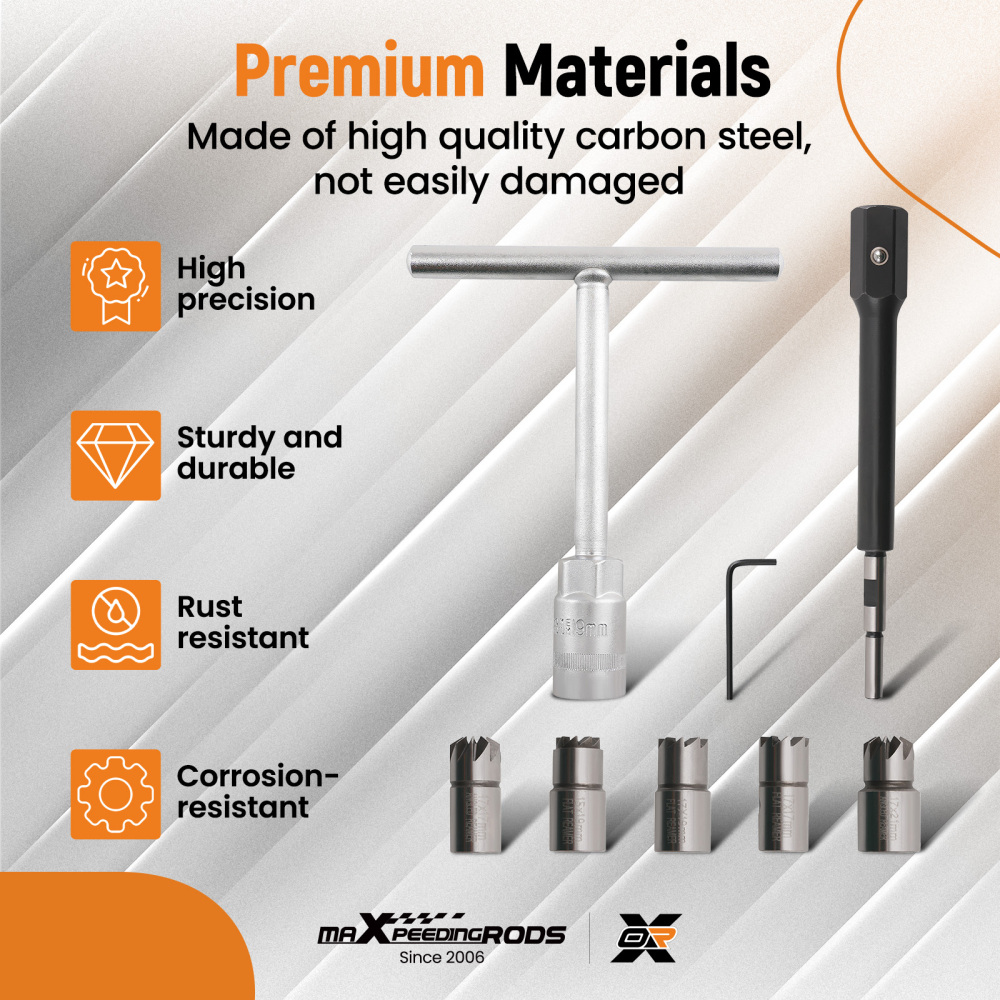 5pc Diesel Injector compatible for Seat Cutter Tool Set compatible for Mercedes CDI compatible for BMW Ford PSA