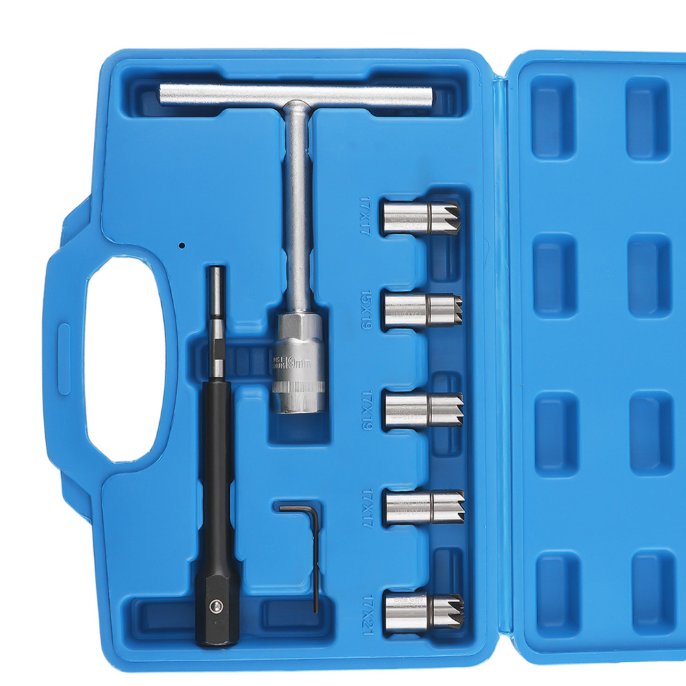 17mm 19mm 21mm Injector compatible for Seat Cutter Set compatible for Mercedes BMW Fiat Iveco