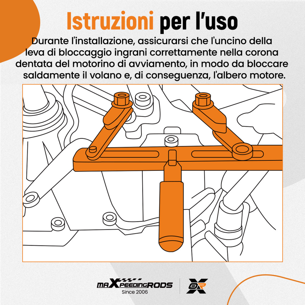 Attrezzi Bloccaggio Volano compatibile per BMW Mini M47T2 M57T2 M67 N43 N45T N46T N47 N51
